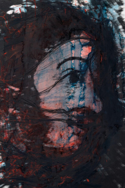 Arnulf Rainer, Serie Goya, 1983. Courtesy of Thaddaeus Ropac Gallery