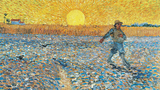 Vincent Van Gogh, El sembrador, 1888