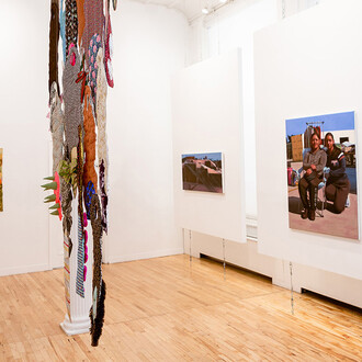 Various artists, Come closer, exhibition view. Courtesy of 81 Leonard Gallery