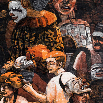 Adrián Arguedas Ruano, El ciego (detail), 2022. Courtesy of Craig Krull Gallery