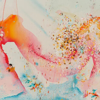Hiba Kalache, encounter-event (detail), 2026. Courtesy of Fridman Gallery
