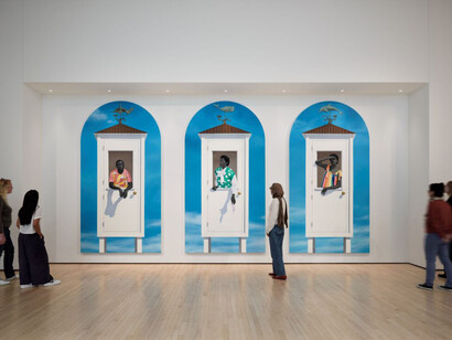 Amy Sherald, American sublime, exhibition view. Courtesy of San Francisco Museum of Modern Art