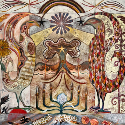 Margaret R. Thompson, Parhelion, 2024. Courtesy of Red Arrow Gallery