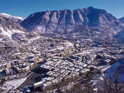 Andorra la Vella d'inverno