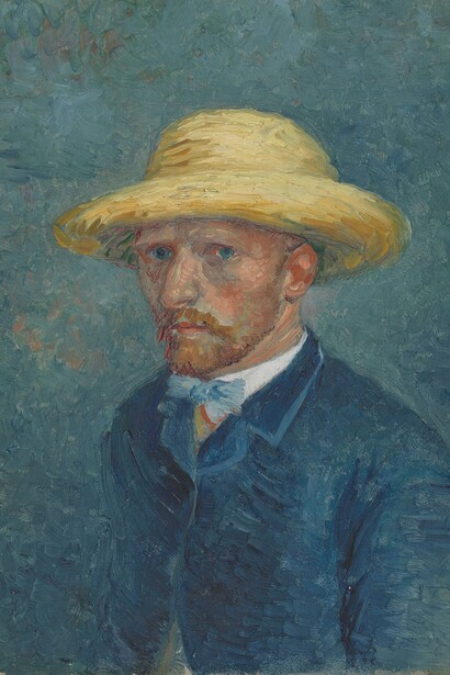 Vincent van Gogh, Ritratto di Theo van Gogh, 1887. Vang Gogh Museum, Paesi Bassi.