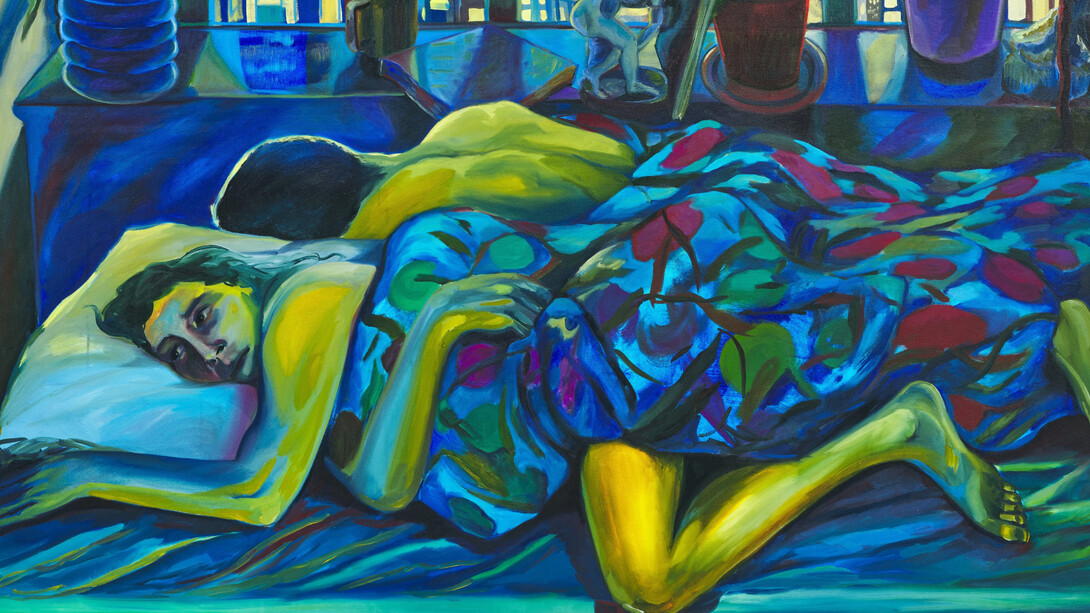Sharon Madanes, Awake all night, 2023. Courtesy of Mrs. Gallery