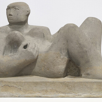 Henry Moore, Reclining woman (detail), 1930. Courtesy of the National Gallery of Canada