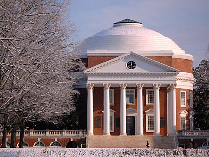 Thomas Jefferson's Rotunda at the University of Virginia, Virginia, USA