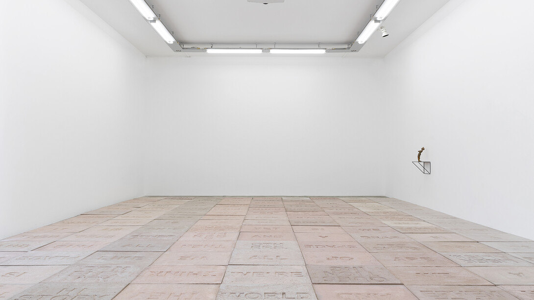 Iván Argote, View of the exhibition Deep Affection by Ivan Argote Perrotin Paris. Photo: Claire Dorn © Iván Argote / ADAGP, Paris 2018
