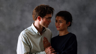 The Drama is a dark romantic comedy-thriller directed by Kristoffer Borgli that follows a young couple, Emma (Zendaya) and Charlie (Robert Pattinson), whose seemingly stable relationship descends into emotional turmoil one week before their wedding after a shocking confession about their pasts