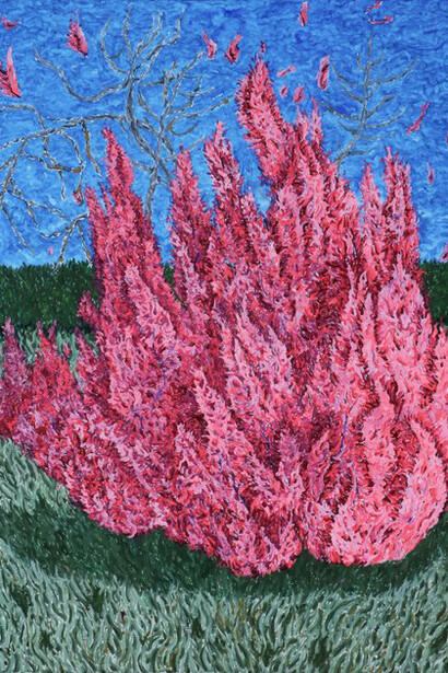 Qi-Heng Xiao/蕭其珩, Flame grass|火焰草, 2023. Courtesy of Nunu Fine Art
