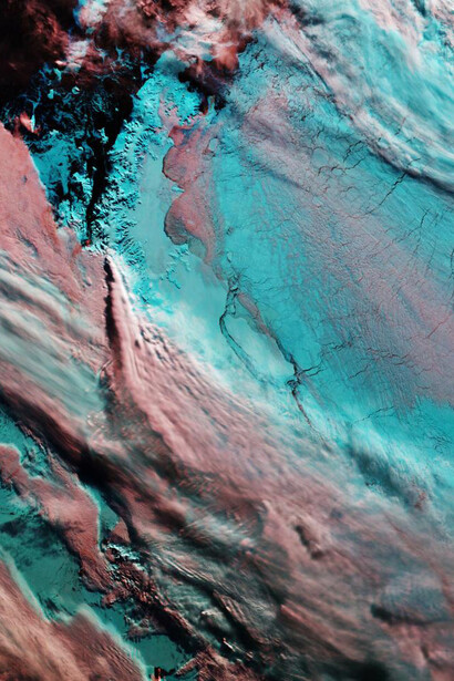 ESA, Sentinel-3/Copernicus/CC BY-SA 3.0 IGO. Courtesy of National Maritime Museum