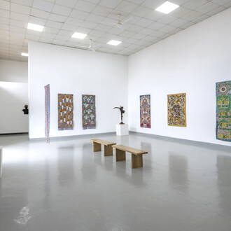 Sanaa Gateja, They too are the Earth, exhibition view. Courtesy of Afriart Gallery