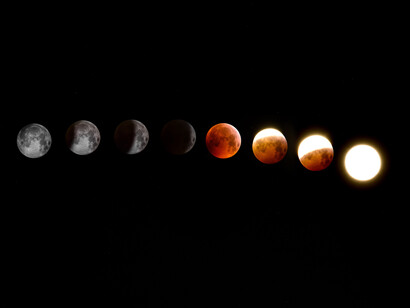 Moon phases. When women marked phases of the moon and their menstrual cycles, they created the first calendars