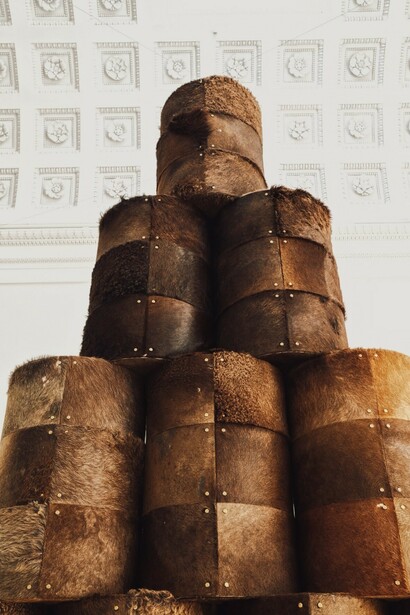 Zeinab Alhashemi, There may exist, exhibition view. Courtesy of Leila Heller Gallery