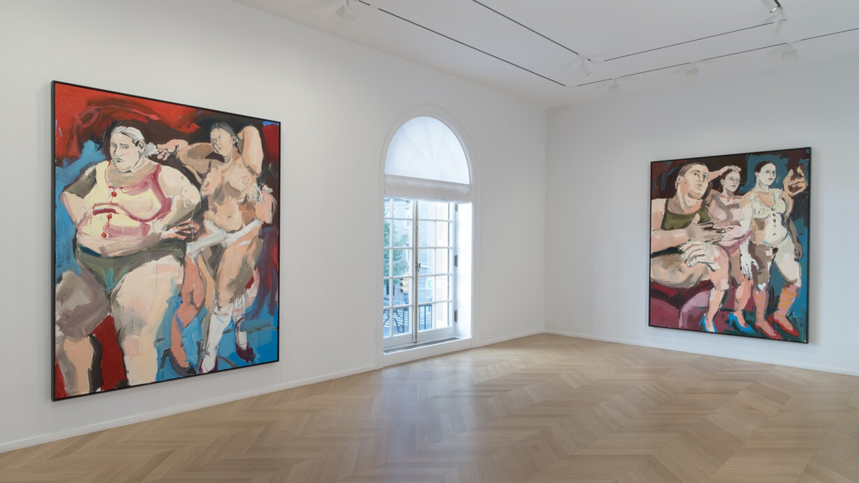 Cristina BanBan, 14th Street Madonna, exhibition view. Courtesy of Skarstedt Gallery