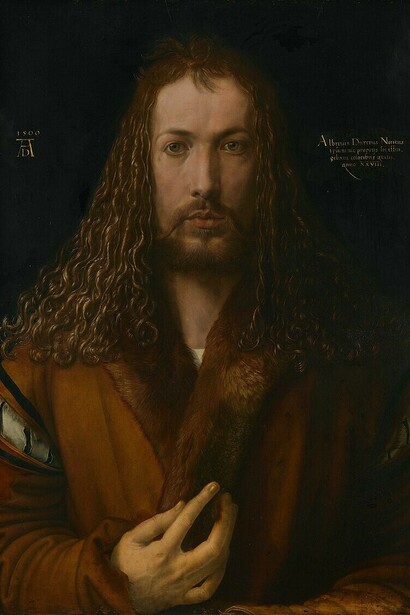 Albrecht Dürer Self-Portrait at Twenty-Eight (1500)