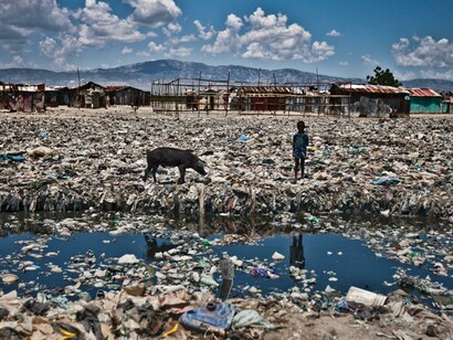 Paisaje de desolación en Haití