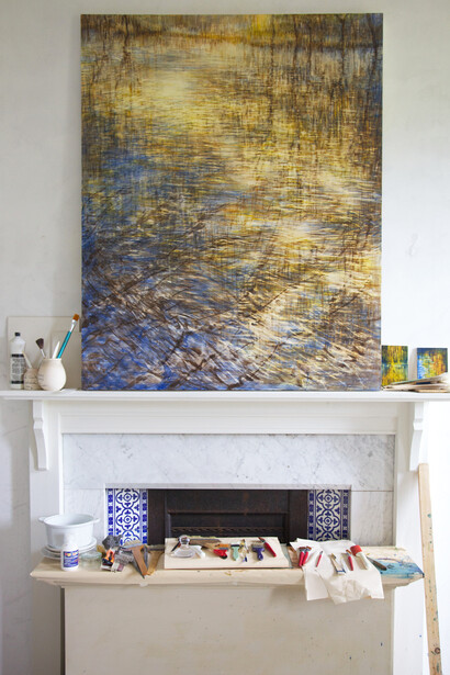 Moving Water, 120x150 cm. Photo by Jonathan Myles-Lea