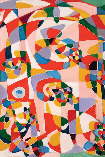 Fahrelnissa Zeid, Untitled (composition), c. 1949. Courtesy of Lower Belvedere