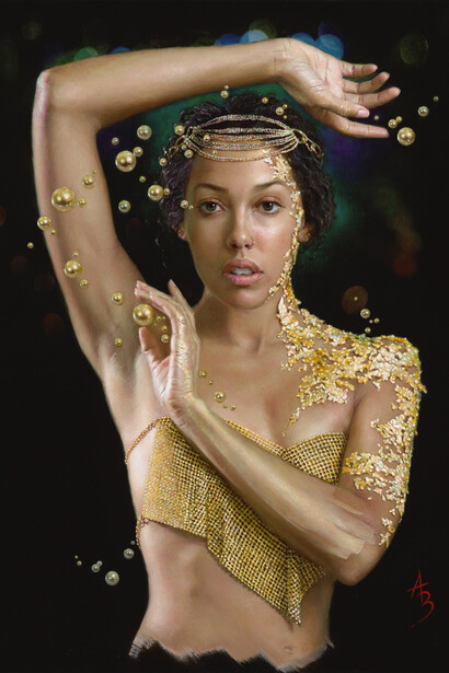 Alexandra Manukyan, Transcendent, 2022. Courtesy of Abend Gallery