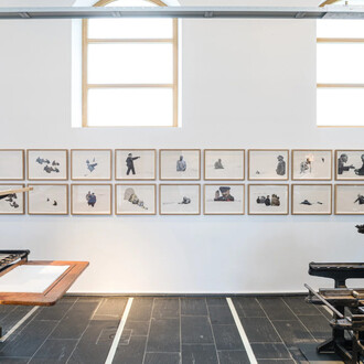 Various artists, Dodeka: 12 works for 12 cantons, exhibition view. Courtesy of Mudam Luxembourg