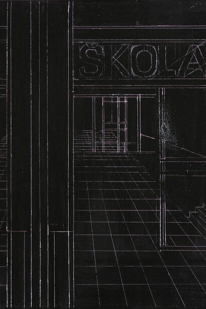 A Premonition of Shadow. Courtesy of Národní galerie Praha