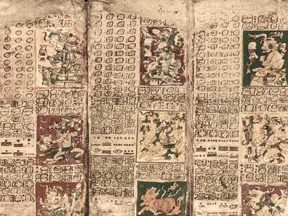 Códice de Dresde, fragmento