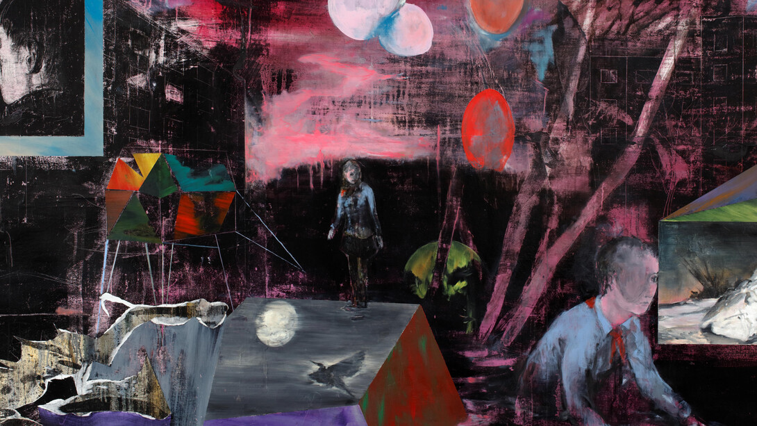 A Premonition of Shadow. Courtesy of Národní galerie Praha