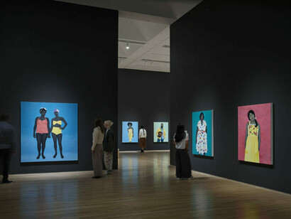 Amy Sherald, American sublime, exhibition view. Courtesy of San Francisco Museum of Modern Art