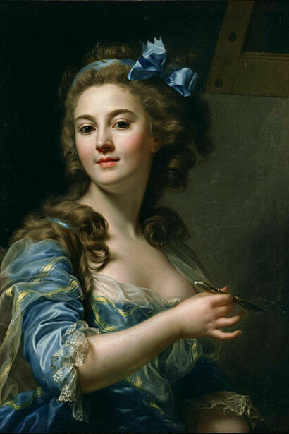 Self-portrait by Marie-Gabrielle Capet, She was a French Neoclassical painter