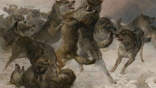 George Bouverie Goddard, Struggle for Existence, 1879, © National Museums Liverpool