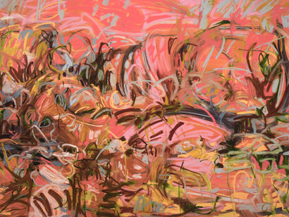 Janaina Tschäpe, flaming summer meadow, 2024. Courtesy of Sean Kelly Gallery