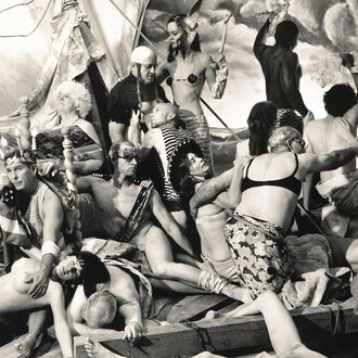 Joel-Peter Witkin, The raft of George W. Bush (detail), NM, 2006. Courtesy of Fahey/Klein Gallery