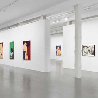 William N. Copley, X-rated, exhibition view. Courtesy of Galerie Max Hetzler