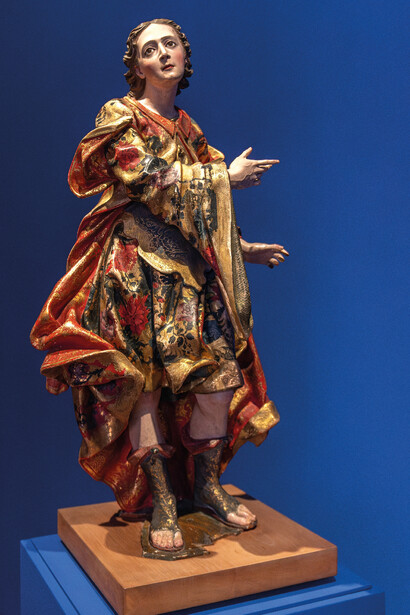 A través del ojo de la aguja, exhibition view. Courtesy of Museo Amparo