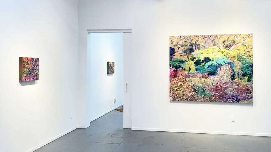 Liza Butts, A spectrum of echoes, exhibition view. Courtesy of Maus Contemporary