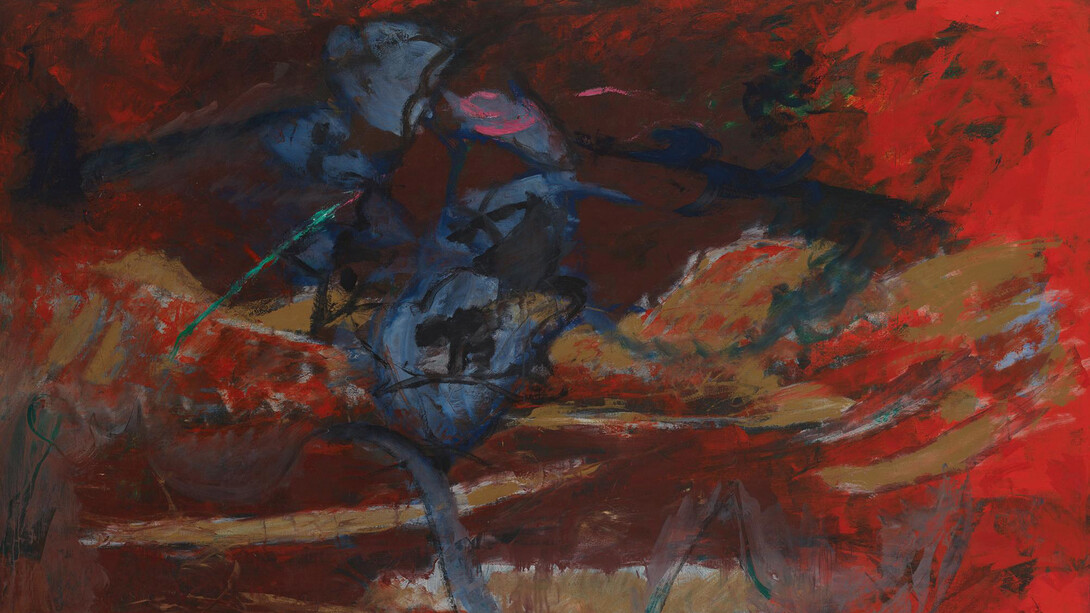 Bernd Koberling, Blütenschuss, 1988. Courtesy of Contemporary Fine Arts