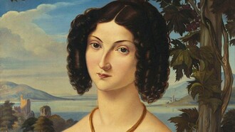 Theodor Rehbenitz, Marchesa Marianna Florenzi, 1827. Bayerische Staatsgemäldesammlungen, Monaco di Baviera, Germania