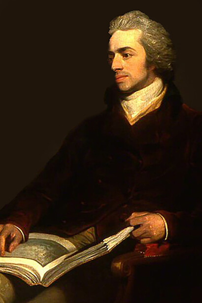 Painting of William Beckford by John Hoppner, photographed by the Salford Museum & Art Gallery