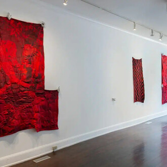 Tura Oliveira, God of accidents, exhibition view. Courtesy of Geary Contemporary