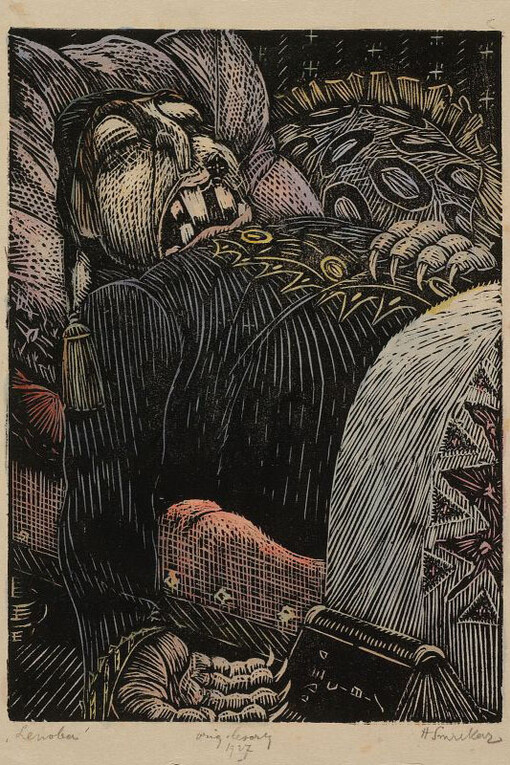 Hinko Smrekar, The Seven Deadly Sins, 1927. Courtesy of National Gallery of Slovenia