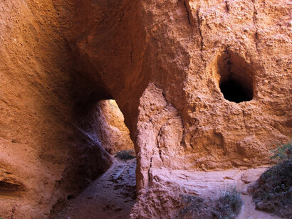 Las médulas, León. Las grutas de la zona