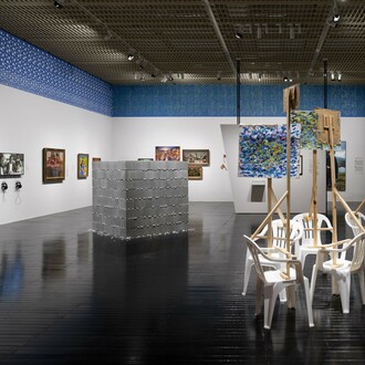 Vários artistas, Histórias latino-americanas, visualização da exposição. Cortesia do MASP