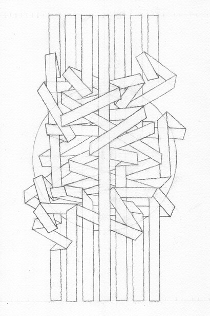 Moon 7, 16 x 16 cm, charcoal on paper, Mark Weighton, 2012