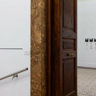 Tomaso Binga, Io sono io. Io sono me, exhibition view. Courtesy of Galleria Tiziana Di Caro