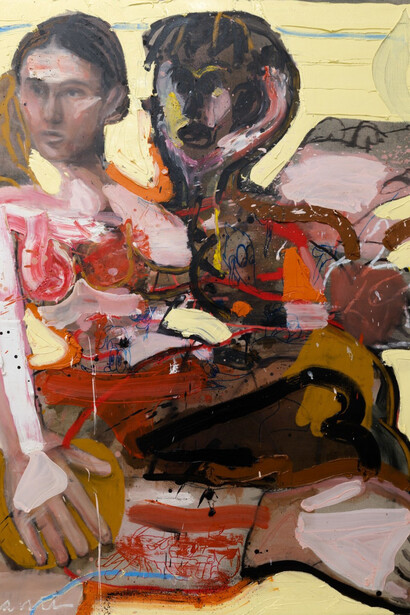 Manu García, The crazy bird talk, 2024. Courtesy of Morgan Lehman Gallery