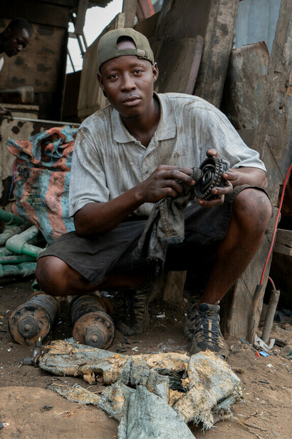 'Agbogbloshie 375': photography by Willy Castellanos