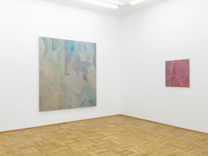 Natasza Niedziółka, Call and response, exhibition view. Courtesy of Galerie nächst St. Stephan