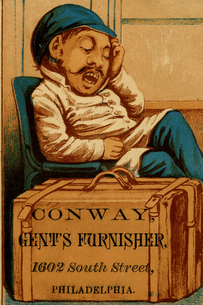 Conway Gent's Furnisher, cartolina